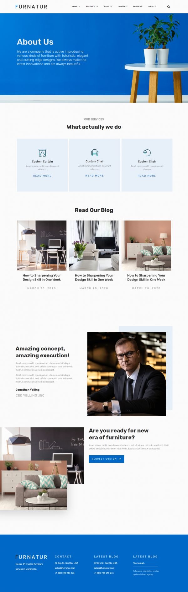 furnature E-Commerce Project - Image 2