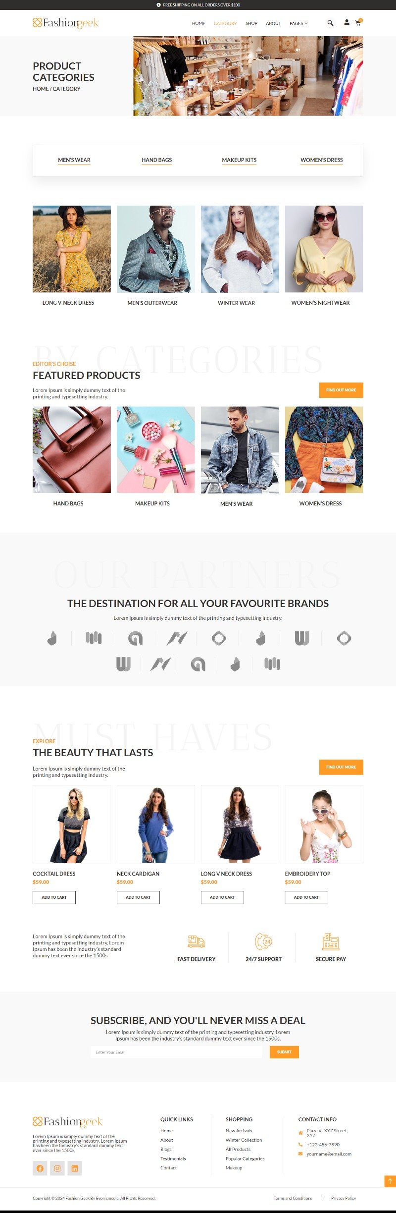 Fashiongeek E-Commerce Project - Image 4