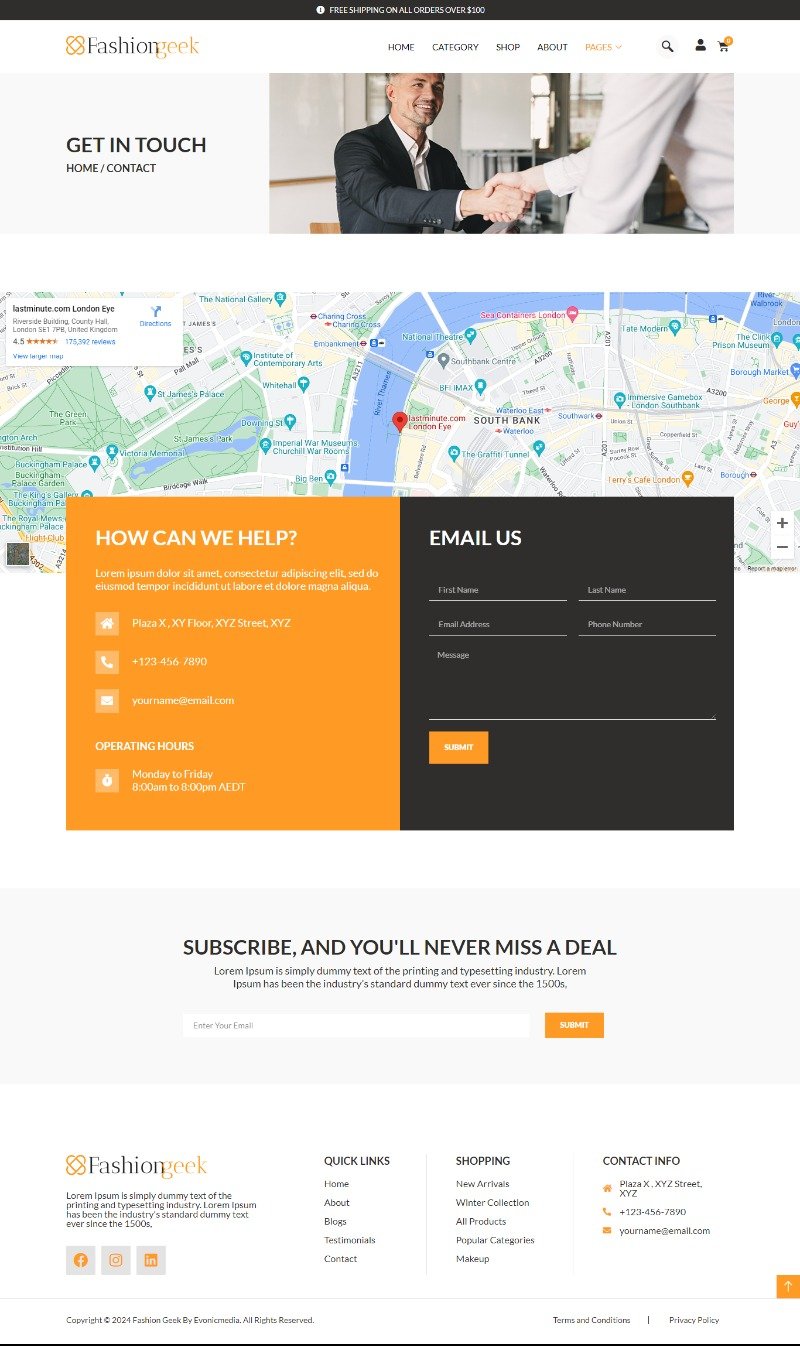 Fashiongeek E-Commerce Project - Image 5
