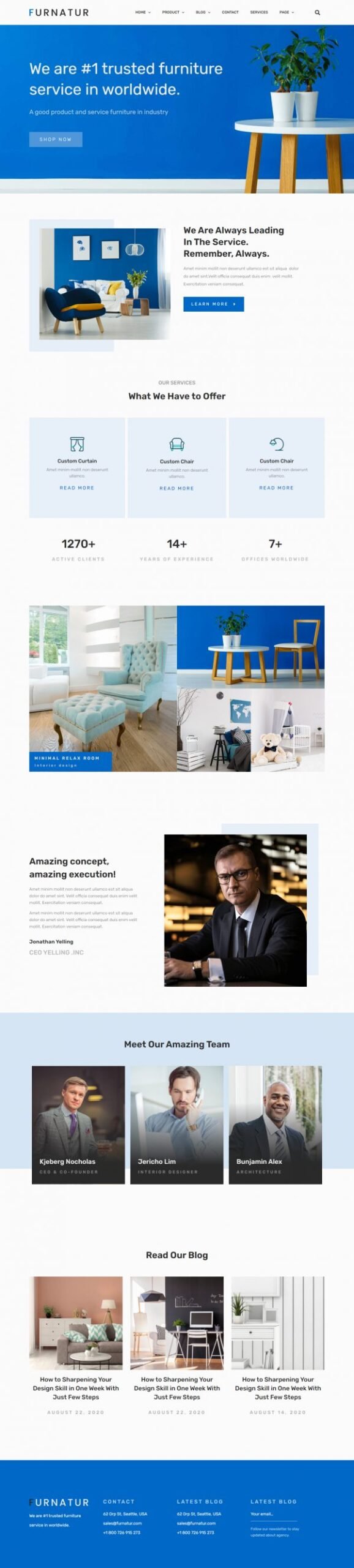 furnature E-Commerce Project