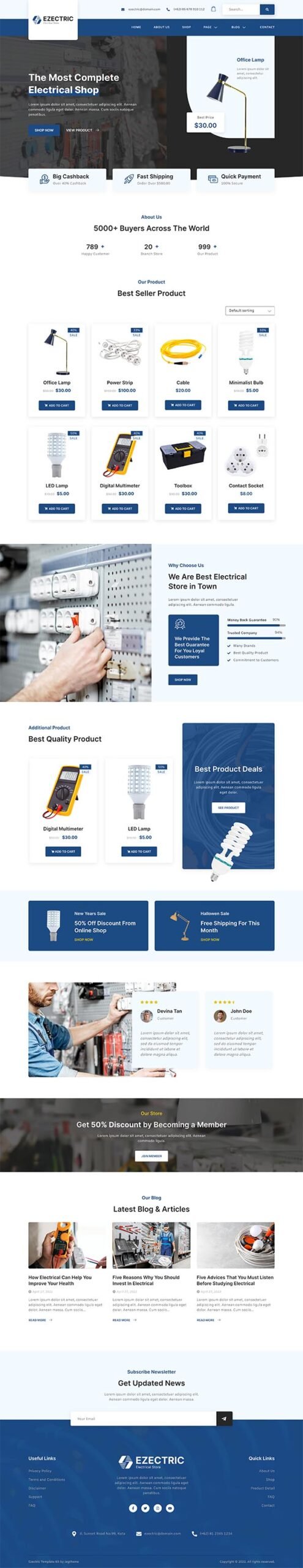 bzz gadget E-Commerce Project