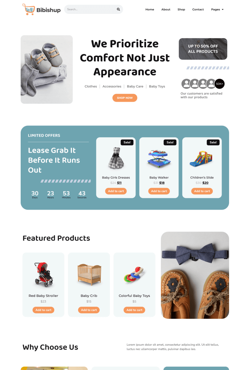 BIBI SHUP E-Commerce Project