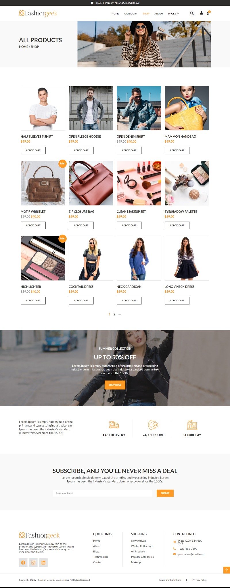Fashiongeek E-Commerce Project - Image 7